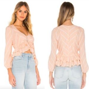 Free People SamifranTop in Peach